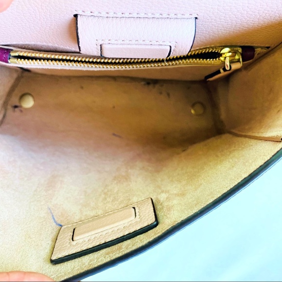 Kate Spade Fleur Embossed Small Top Handle Satchel - Picture 14 of 16